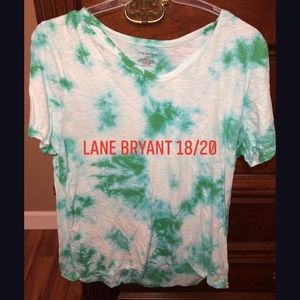 Lane Bryant 18/20 Tie Dye Top